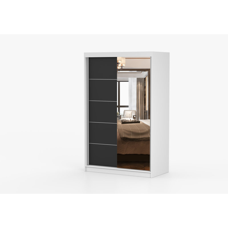 Taquisa 2 Door Laminate Wardrobe