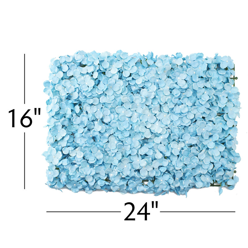 Tapis de fleur artificiel hortensia, Rosé
