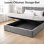 Upholstered Velvet Bed Frame-1902798200-1902798203