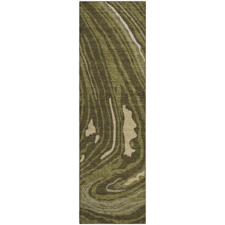 Premium Machine Washable Cossette AMF1051 Swirls Rug
