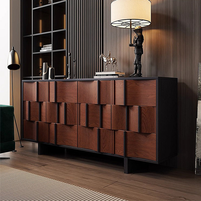 Buffet de rangement de style médiéval