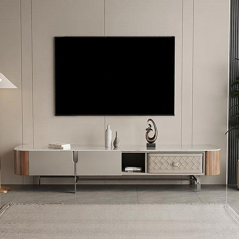 Meuble télé moderne et minimaliste de luxe