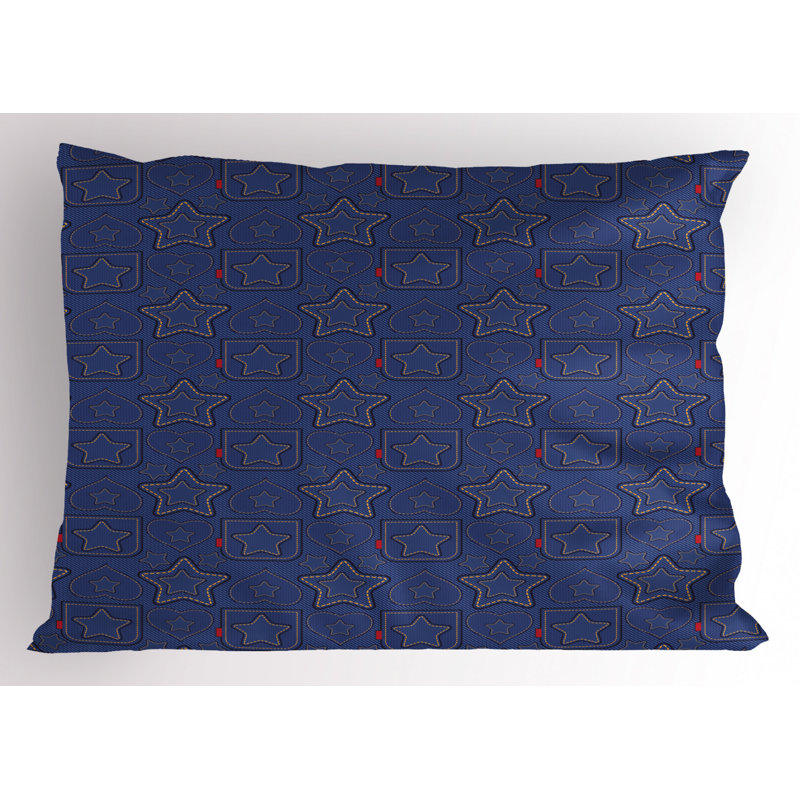 Star Polyester Sham Set, Twin