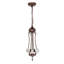 21" Wide Greenbriar Oak Inverted Pendant