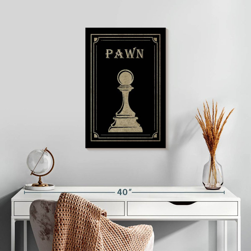 Senne Chess Pawn, 24" H x 16" W