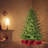 Fraser Hill Farm Prelit Foxtail Pine Artificial Christmas Tree with Stand and Remote Control-473129923-473129922