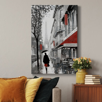 Rainy Paris II - reproduction d'art