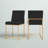 Ernestine 19.25'' H Upholstered Metal Side Chair-1414038255-1414023557