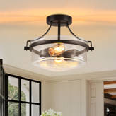 Breakwater Bay Agastya 5 - Light Dimmable Wagon Wheel Chandelier ...