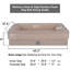 Jungolica Orthopedic Pet Bed-101111147-101111148
