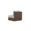 Sydney Right Arm Chair Bronze + Fawn Cushion-1453319717-1453319716