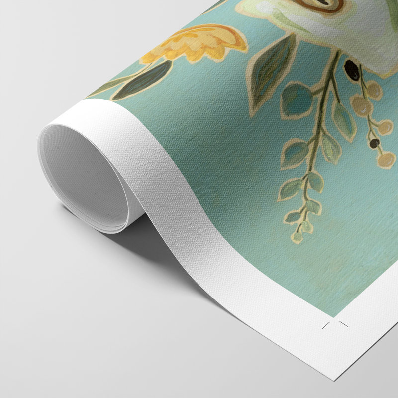 Joyful Blossoms I -Impression sur toile seulement - NON-CADRE