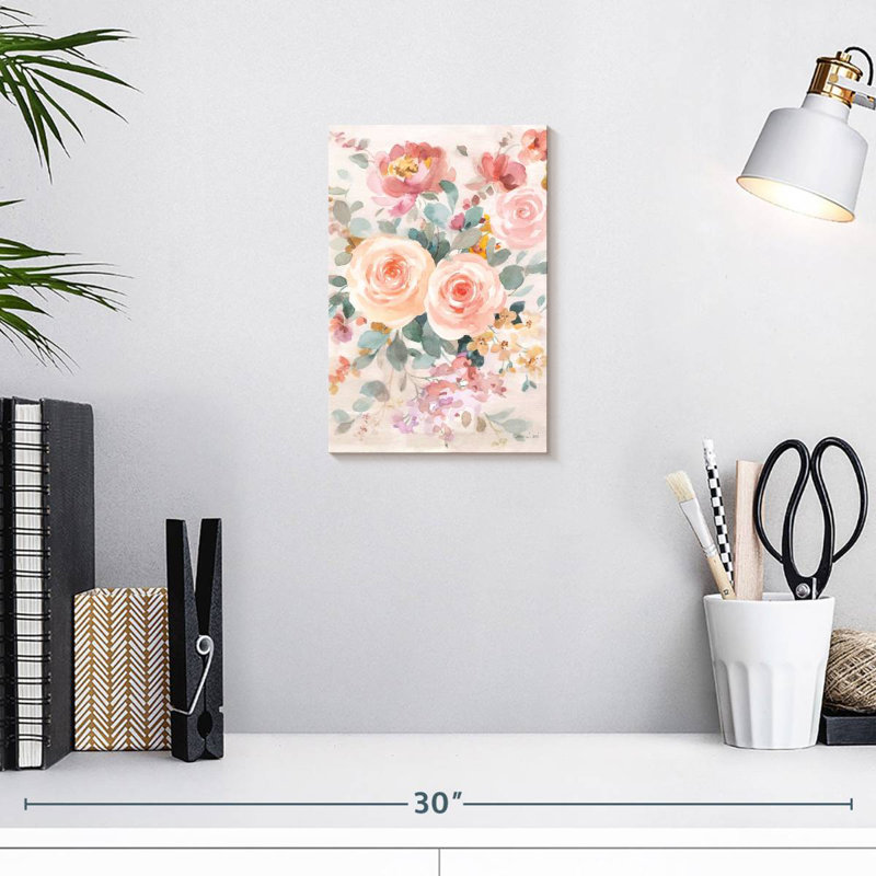Harnek September Blooming II, 12" H x 8" W