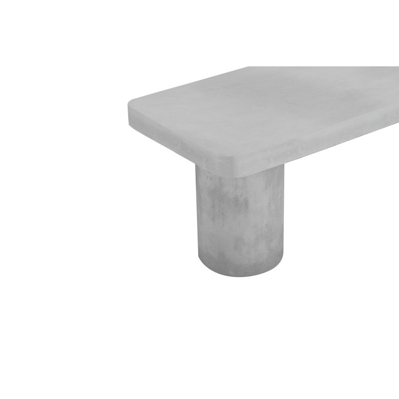 Nat Media Unit Extra Large In Black Concrete, Light Gray