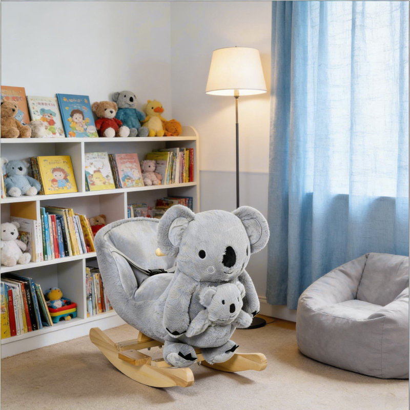 Koala-shaped Rocker,Kids Rocking Horse