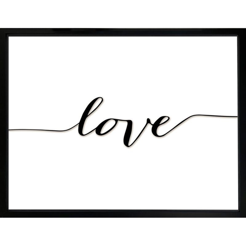 Love - Single Picture Frame Print