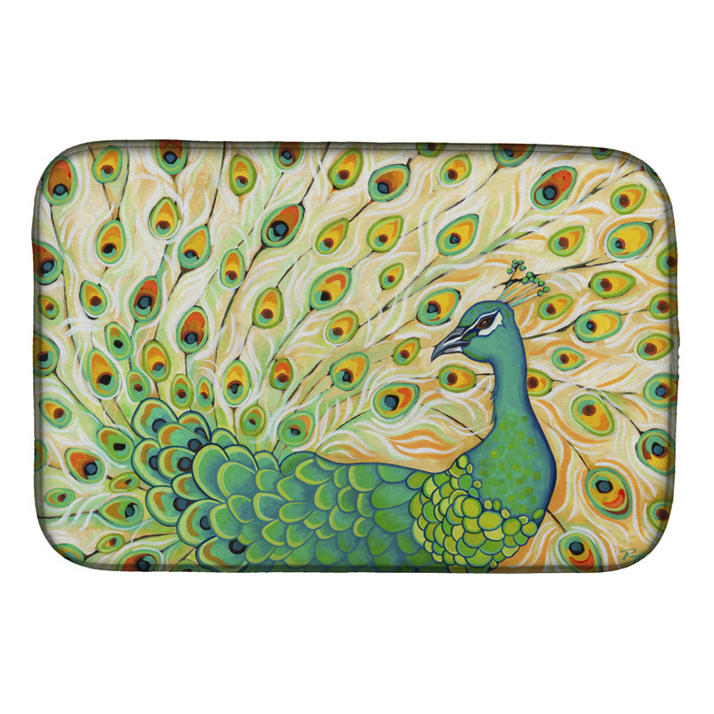 Tapis de séchage Pretty Peacock