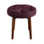 Tabouret rond capitonné Elle Decor-24099451