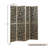 Roundhill Furniture Aurra 4-panel Wood Room Divider, Folding Portable Partition Screen-114022540