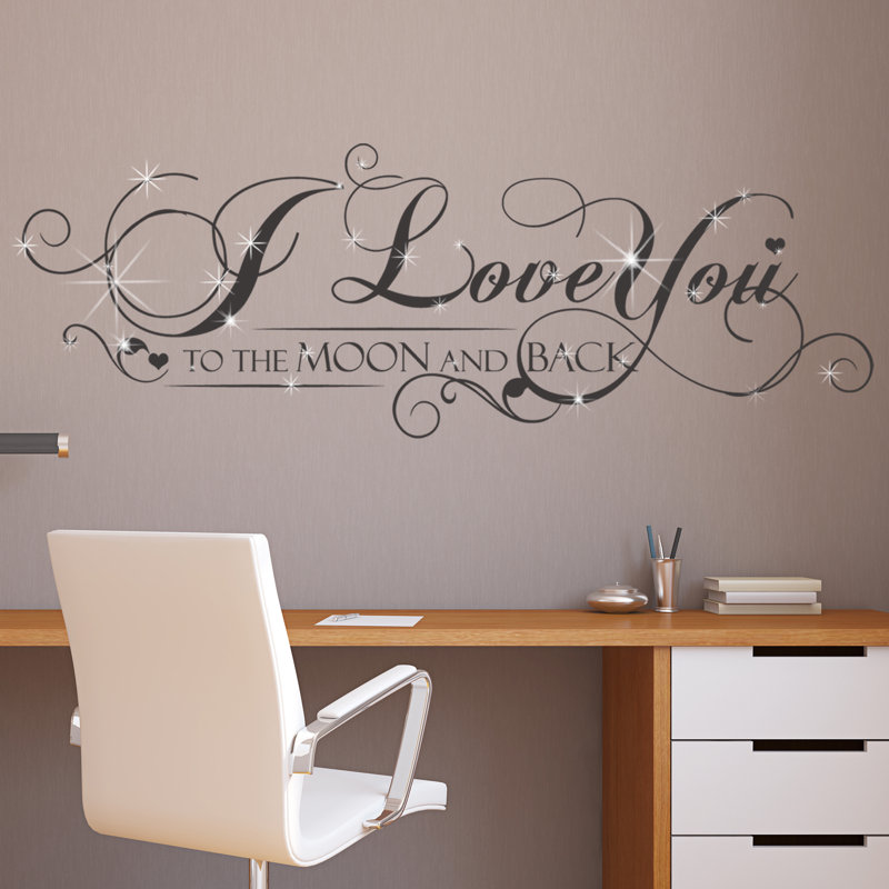 Bowker Text & Numbers Wall Decal