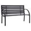 Coosada Steel Outdoor Bench