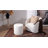 Brynnen 18'' Wide Modern Round Upholstered Ottoman-1865083337