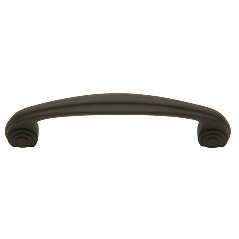 Deco Arch Pull, 4", Oil Rubbed Bronze