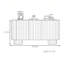Buffet simple en bois massif-560320771