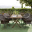 Coussins de chaise d'extérieur de qualité supérieure touffetés de patio, 19 po x 19 po-112653714-111302111