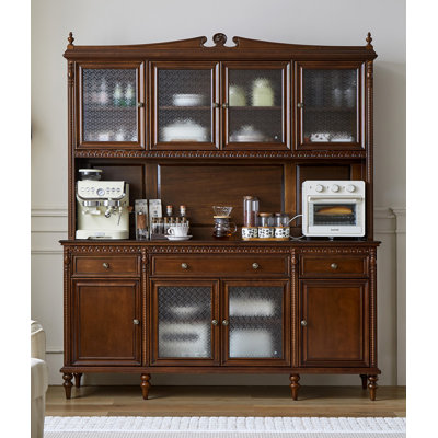 71-inch Solid Maple Pantry Cabinet