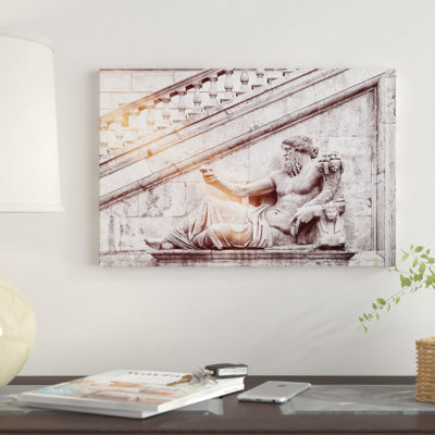 Statue romaine par Philippe Hugonnard - impression sur toile tendue
