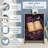 Shoe Storage Cabinet with 3 Flip Drawers for Vintage Open Book Purple Flowers Starry Cosmic Shoe Rack Storage Organizer