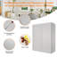 27"W * 30"H * 12"D Shaker Dove Wall Kitchen Cabinet with Adjustable Shelves-860667805-814792615