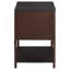 Table d'appoint 2 tiroirs avec tablette Tova