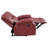 Brynden Upholstered Motion Reclining Loveseat Red-1431886849