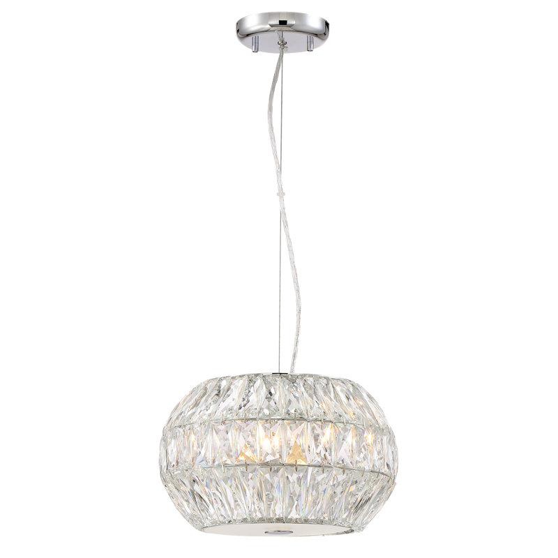 Astor 5 - Light Crystal Dimmable Sphere Chandelier