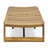 2 Chaise Lounges - Style, Wood, Finish, Yellow Brown, Solid Wood + , 78.75" D X 26.73" W 12.50" H, Outdoor Brave 2 Lounge In Brown Color, Leisure Time-1735249087