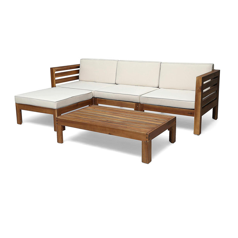 CAMBRIDGE L SHAPE SOFA SET, Beige