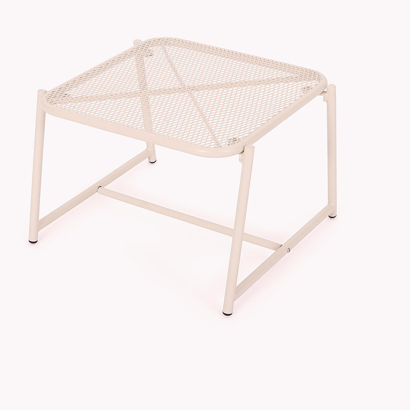 Table d'appoint de salon / chambre à coucher / balcon, Blanc mat