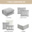 Adoria Luxury Floral Damask 7 Piece Comforter Set-118758897-102507203