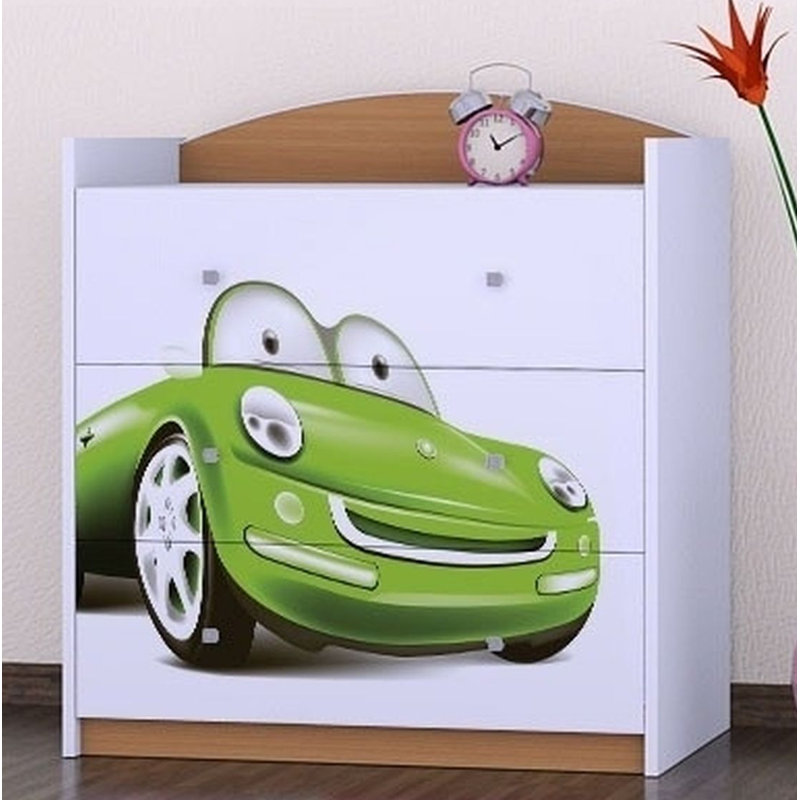 Nickols 3 Drawer Chest, Beech