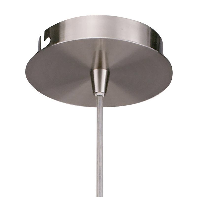 Alaska 1 - Light Unique/Statement Pendant, Satin Nickel