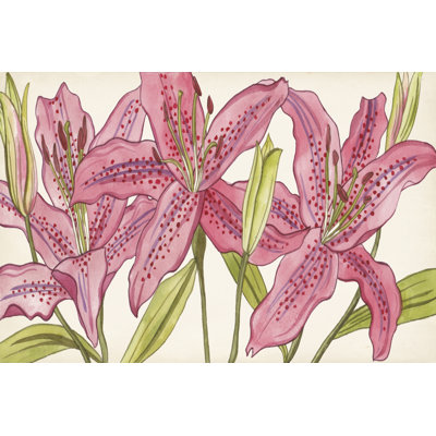 Pink Lilies I - Painting