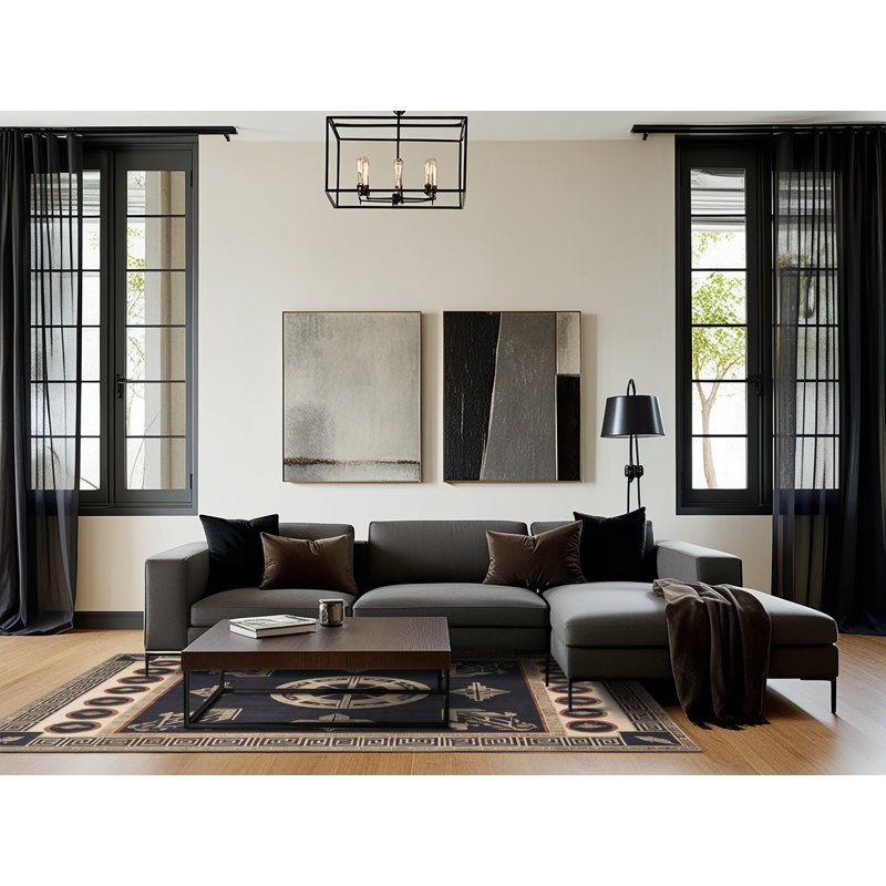 Corinthian Coil Rug, Rectangle 5' x 8'