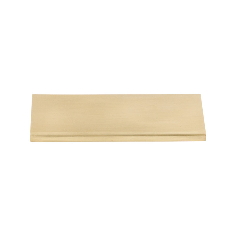 Europa Finger pull, Honey Bronze, 3" Center to Center