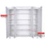 Armoire penderie 100% bois massif 4 portes Kyle-70062848