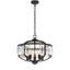 Suspension Kenna Transitional à 5 ​​lumières, finition bronze frotté, largeur 20 pouces