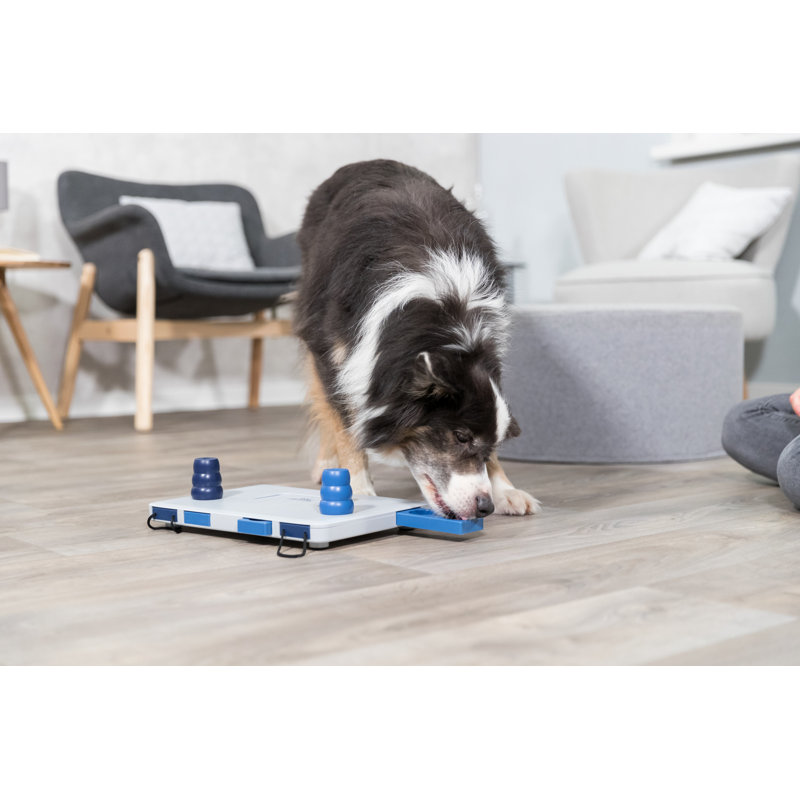 TRIXIE Move2Win Strategy Game, Advanced Dog Puzzle Toy, Level 3 Activity, Treat Puzzle