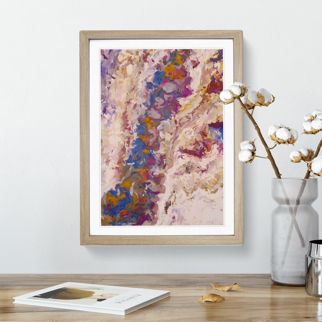 Broken Earth Abstract - Wall Art