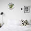 Horloge murale décorative 12 x 12 pouces